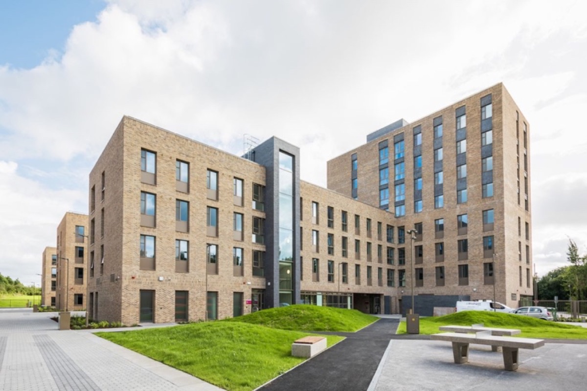 Dunlin Village student accommodation building at University of Galway