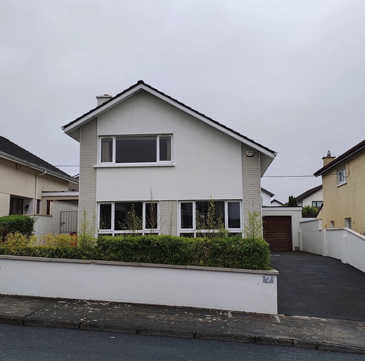 A white two-storey house on a quiet Galway street, one of the viewings that fell through